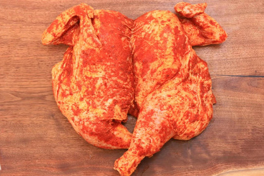 Whole Chicken (Cajun seasoned, Back-bone removed)